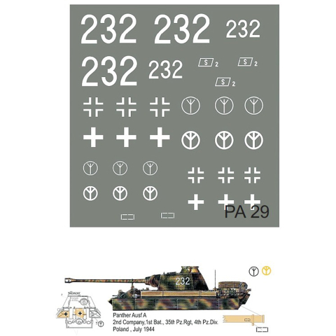 (232) Panther Ausf. A Polen, Juli 1944