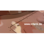 Königstiger, Hebeösen zur Frontabdeckung, 4 Stück auf Polystyrol