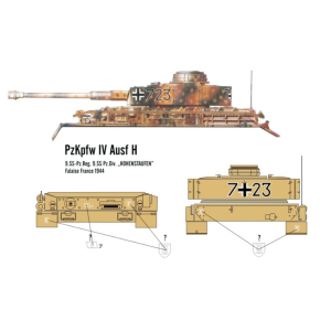 Panzer IV  Ausf.H 9.SS-Pz.Reg9.SS.Div. HOHENSTAUFEN Falaise France