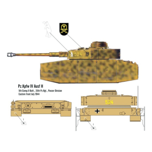 Panzer IV  Ausf.H 5.Comp.II Bat. 35 Pz.Rgt Panzer...