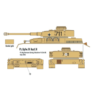 Panzer IV  Ausf.H Pz.Reg.Hermann Göring Fallschirm...