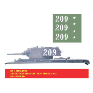 KV-1 Mod.1939 235TH Tank brigade Stalingrad sept. 1942