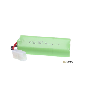 Mini battery 7.2V 1700mAh Ni-MH for Taigen / Heng Long 
