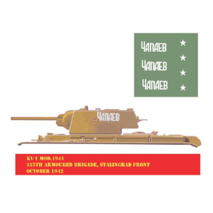 KV-1 Mod.1941 325TH Brig. Stallingrad front october 1942