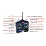 Taigen 2.4 GHz-V1 Set mit Fernbedienung, Fahrtenregler und Lautsprecher