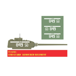 T-34/85 8th. Guard Armoured Reg