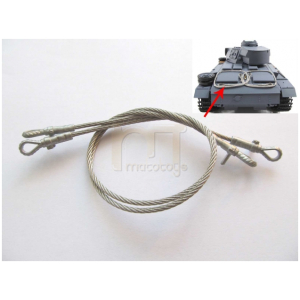 Panzer III - towing cable, made of metal