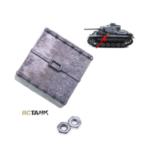 Panzer III/StuG III - metal jack block