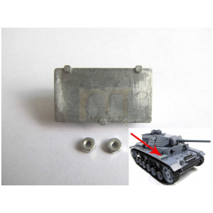 Panzer III - metal box for upper hull