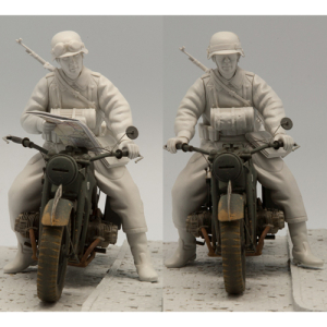 SOL - 1/16 Zündapp KS 750 with Trooper, model kit