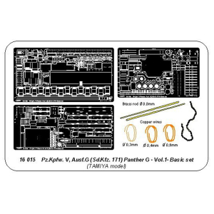 ABER - Panther G Basic Vol. 1, Kit de détails