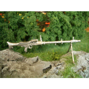 MG 34, 4-teiliges Set aus Metall in 1/16, unlackiert 