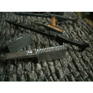 MG 34/42 Munitionskiste, 2-teilig aus Metall in 1/16,...