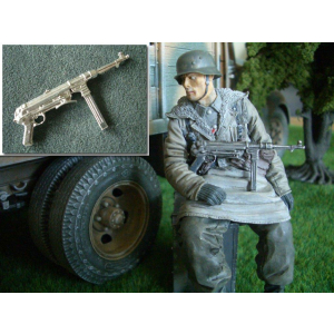 MP 40 aus Metall in 1/16, unlackiert 