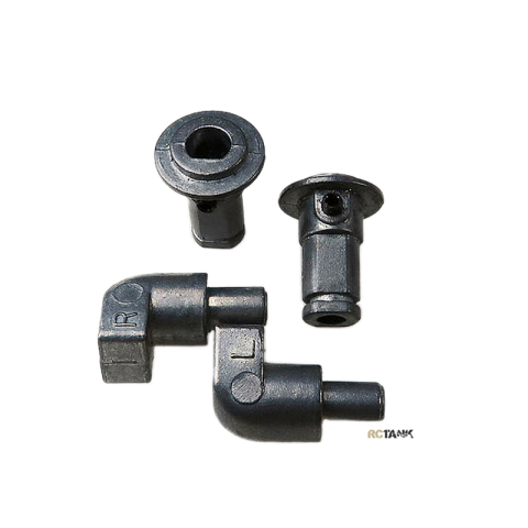 Tiger I - spare axles/track tensioners/idlers in 1:16 for the metal lower hull  !! 5mm version !!