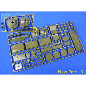 Hooben T-55 - Kit in 1:16 with parts of metal, without electronic