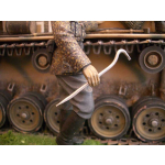 Metal crowbar in 1/16, unpainted
