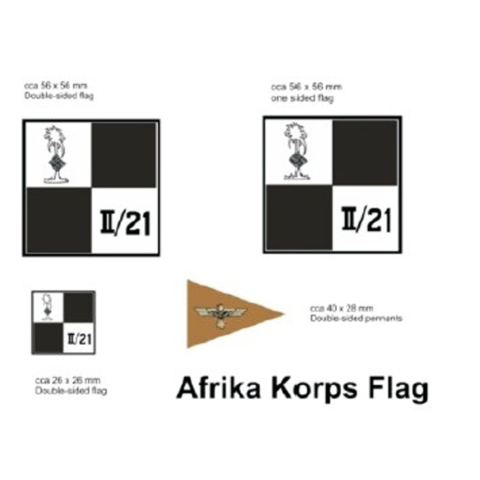 German Flag set for 1/16 Panzer