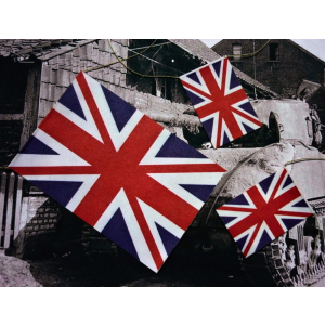 British Flag set for 1/16 Panzer