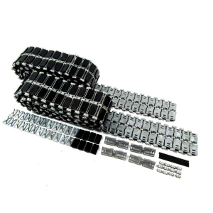 Leopard 2A6 - HQ metal tracks with rubber pads, Heng Long or Tamiya