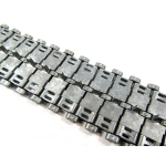 Leopard 2A6 - HQ metal tracks with rubber pads, Heng Long or Tamiya