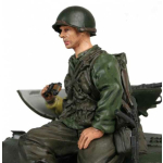 Figur 1/16 - US Tank Captain Infanterie