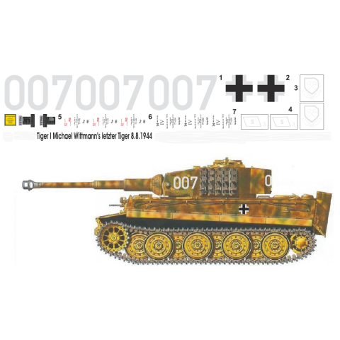 M. Wittmann Last Tiger 2 SS Pz Abt 8. aug. 1944, 11,95 €