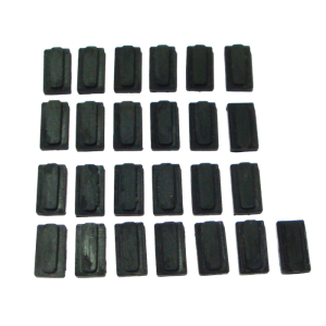 Leopard 2A6 - 25 rubber pads for the metal tracks (with...