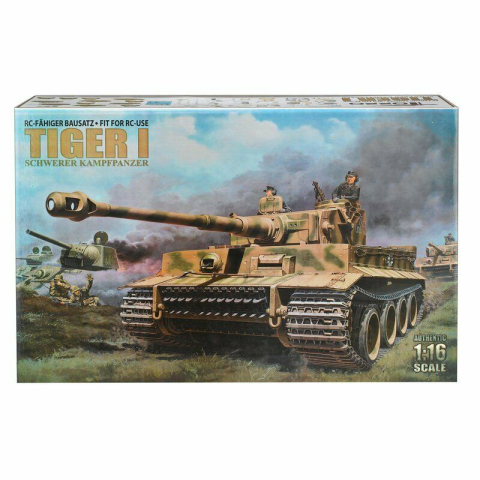 Tiger I early version, tank kit metal edition 1/16