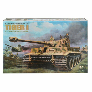 Tiger I early version, tank kit metal edition 1/16 