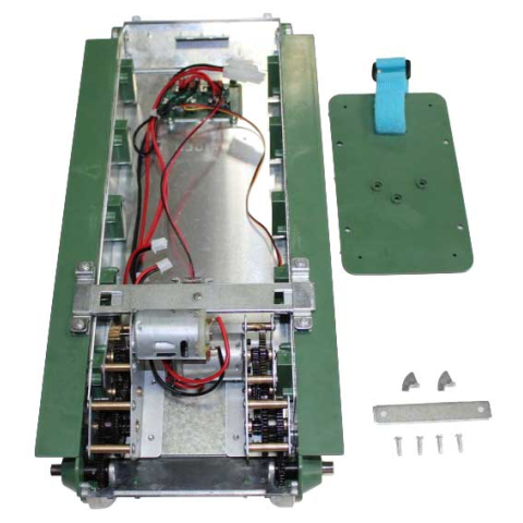 T-34 - metal lower hull with steel gearbox for the Heng Long T-34, 99,95