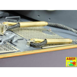 ABER - Tiger I, King Tiger, Panther, tow cables and track cable with brackets used