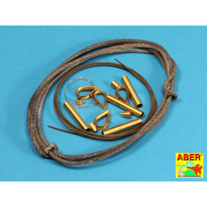 ABER - Tiger I, King Tiger, Panther, tow cables and track cable with brackets used