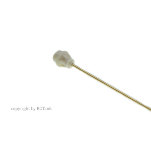 German rod antenna 2m with Resin socket (1mm hole)