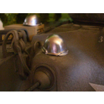 Metal US helmet, type Airborne, in 1/16, unpainted