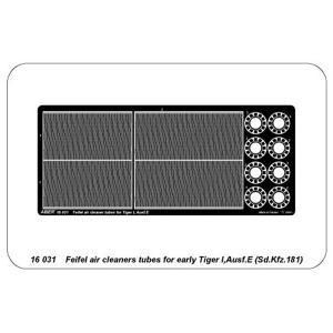 ABER - Tiger I early version, feifel air cleaners tubes