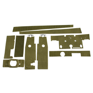 Tiger I - Zimmerit kit (10 pcs kit)