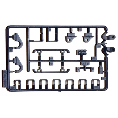 Leopard 2A6 - accessories E black, original Heng Long