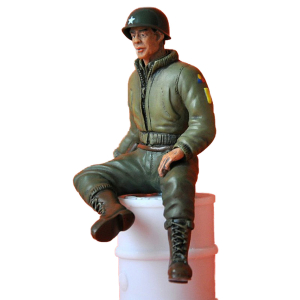 Elite series 1/16 - 2nd Lieutenant G. Clark, sitting