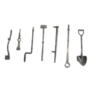 Sherman - set doutils en métal 7 pcs.