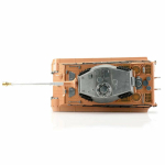 Taigen Königstiger, unlackiert in der Metall-Edition 1:16 mit IR-System, Rohrrückzug, Xenonblitz und Platine V3