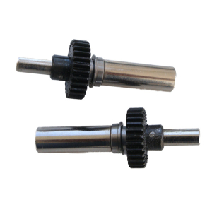 Drive axles with steel pinion, short shaft