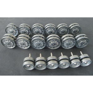 KV-1/KV-2 - road wheels with ball bearings and support...