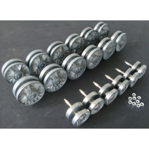 KV-1/KV-2 - road wheels with ball bearings and support...