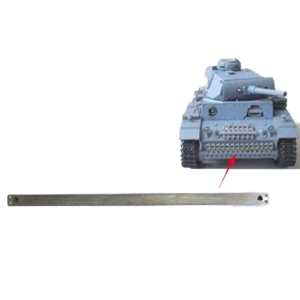 Panzer III - front plate spare track links, made of metal