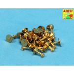 ABER - turned imitation of Hexagon bolts, 30 pcs.