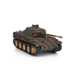 Exclusive: Taigen Panther G, camouflage metal edition 1:16 with gun recoil + Xenon flash, IR battle unit and V3 board