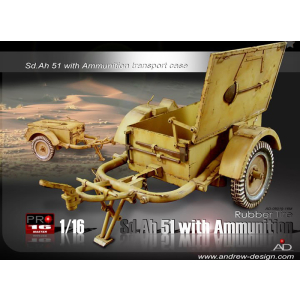 Sd. Ah. 51 Special trailer with ammunition / transport...
