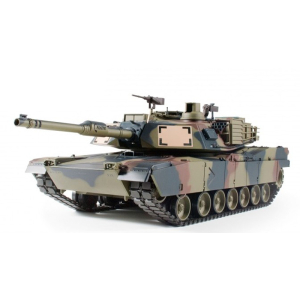Heng Long US M1A2 Abrams, camouflage in 1:16 with BB...