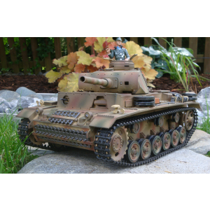 Taigen 2.4 GHz Panzer III Special edition + Taigen gun...